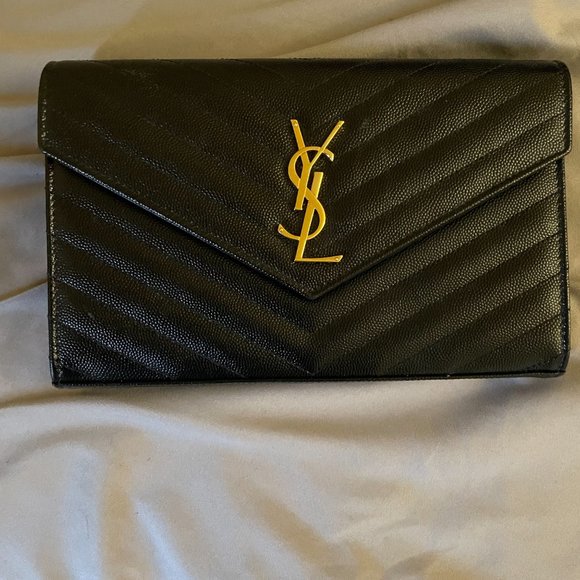 Saint Laurent Bags Ysl Envelope Wallet On Chain Poshmark
